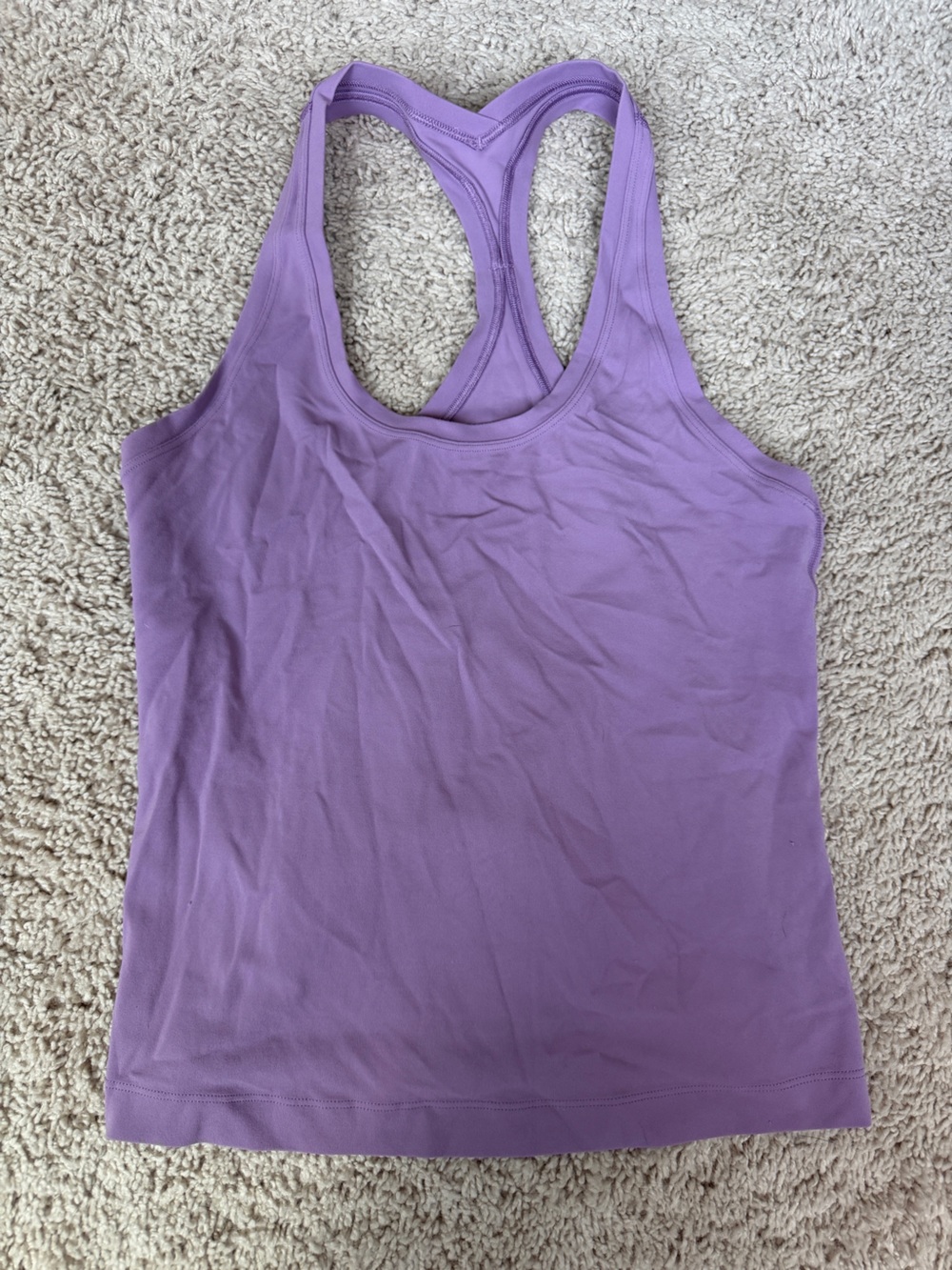 Lululemon Women’s Purple Racerback Tank Top